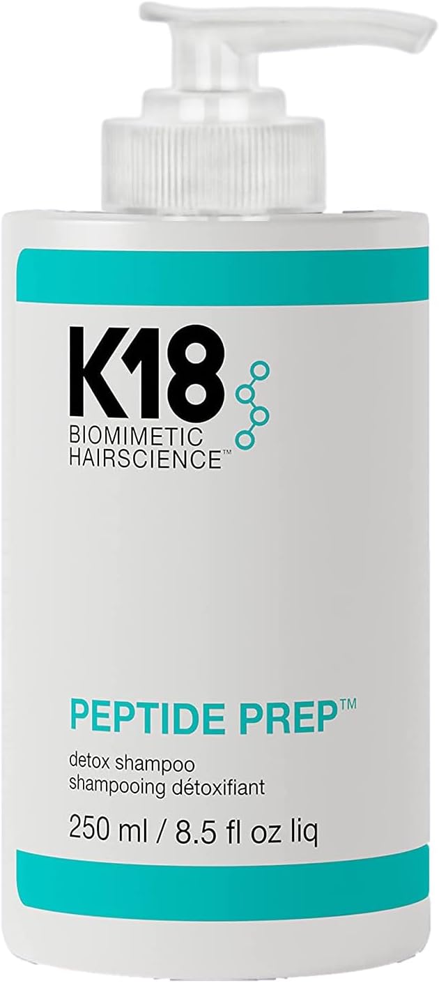 Dispenser Pump Compatible with 8.5 oz / 250 ml, K18 Peptide Prep Detox Shampoo, K 18 Damage Shield pH Protective Shampoo & K-18 Damage Shield Protective Conditioner by Ultra Essentials