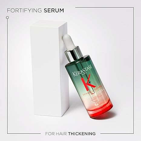 Kérastase Genesis Homme, Hair Thickening Fortifying Serum, For Weakened & Thin, With Aminexil