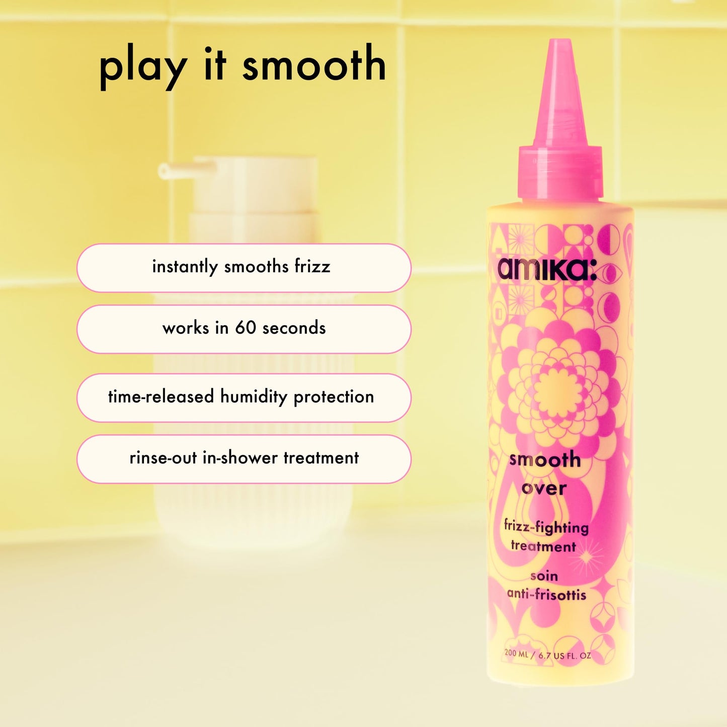 amika Smooth Over Frizz-Fighting Treatment Mask