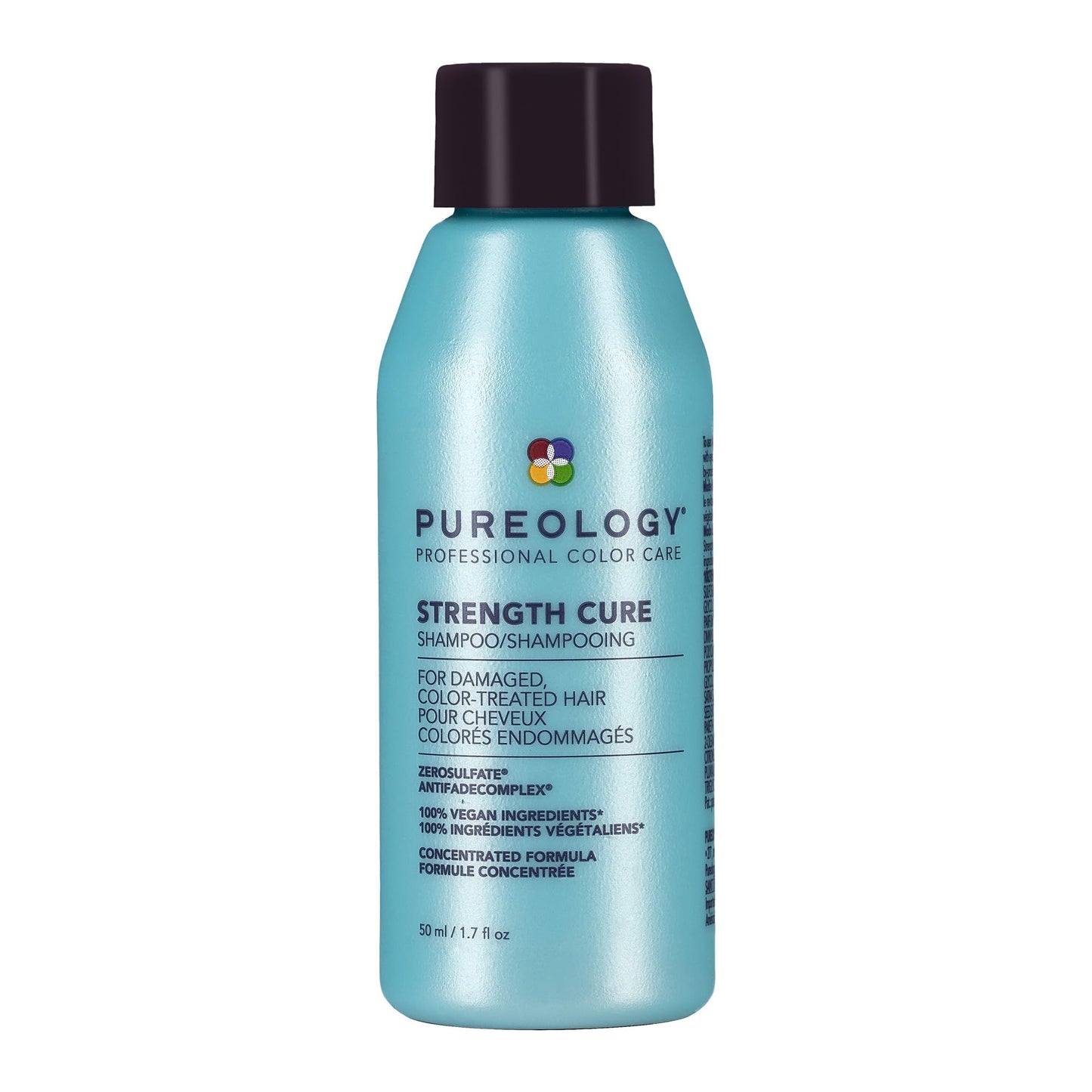 Pureology Strength Cure Shampoo, Strengthening Shampoo, Helps Repair Damaged, Color Treated Hair.Renews Strength and Softness, Vegan, Sulfate-Free, Paraben-Free,