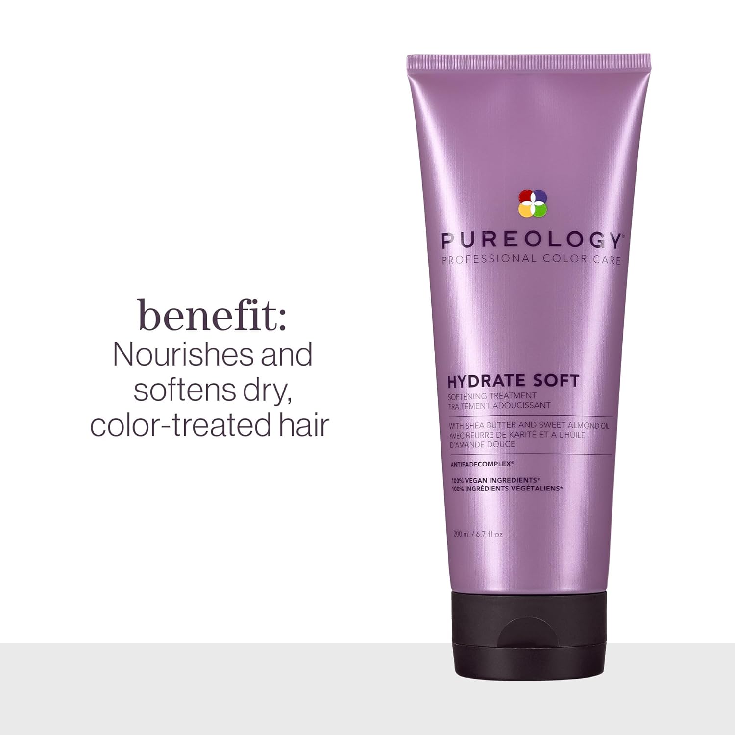 Pureology Hair Mask, Superfood Deep Treatment, Nourishes, Softens Dry Colour-Treated Hair, Sulfate-Free, Vegan, 200ml