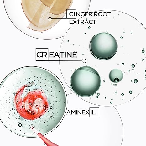 Kérastase Genesis Homme, Hair Thickening Fortifying Serum, For Weakened & Thin, With Aminexil