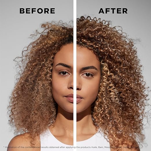 Kérastase Curl Cream, Crème de Jour Fondamentale Conditioner, Leave-In Treatment & Heat Protectant, Controls Frizz & Enhances Curls, For All Curly Hair