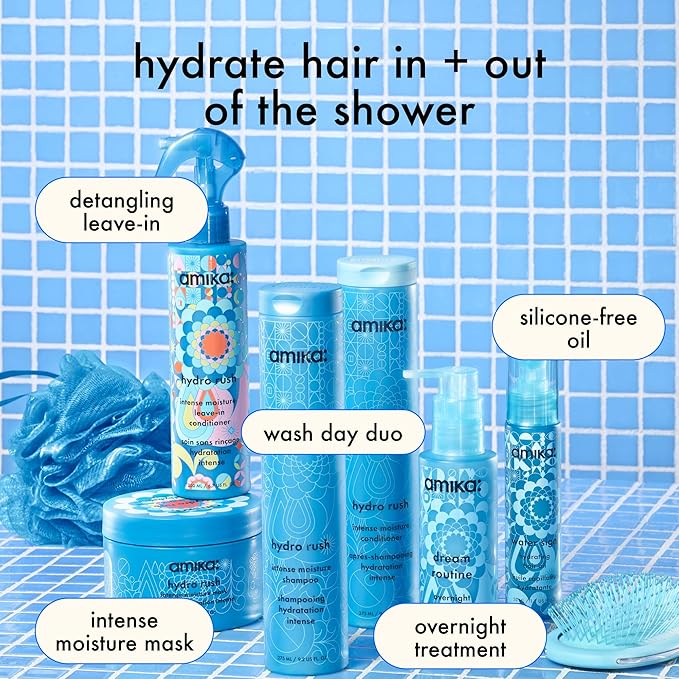 amika Hydro Rush Intense Moisture Mask with Hyaluronic Acid