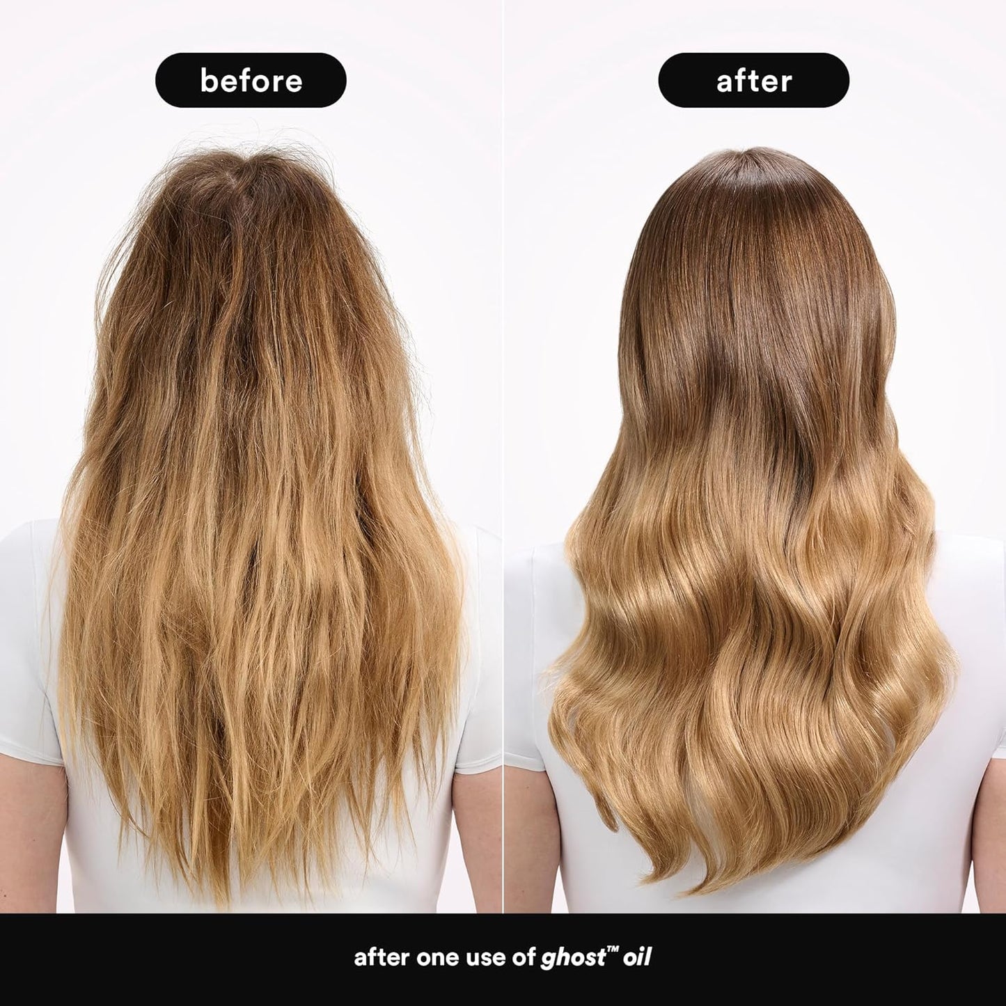 Verb Verb Ghost Oil Vegan Weightless Hair Oil Lightweight Hair Oil Revitalizing Hair Treatment Oil Nourishes and Promotes Shiny Hair Paraben Free